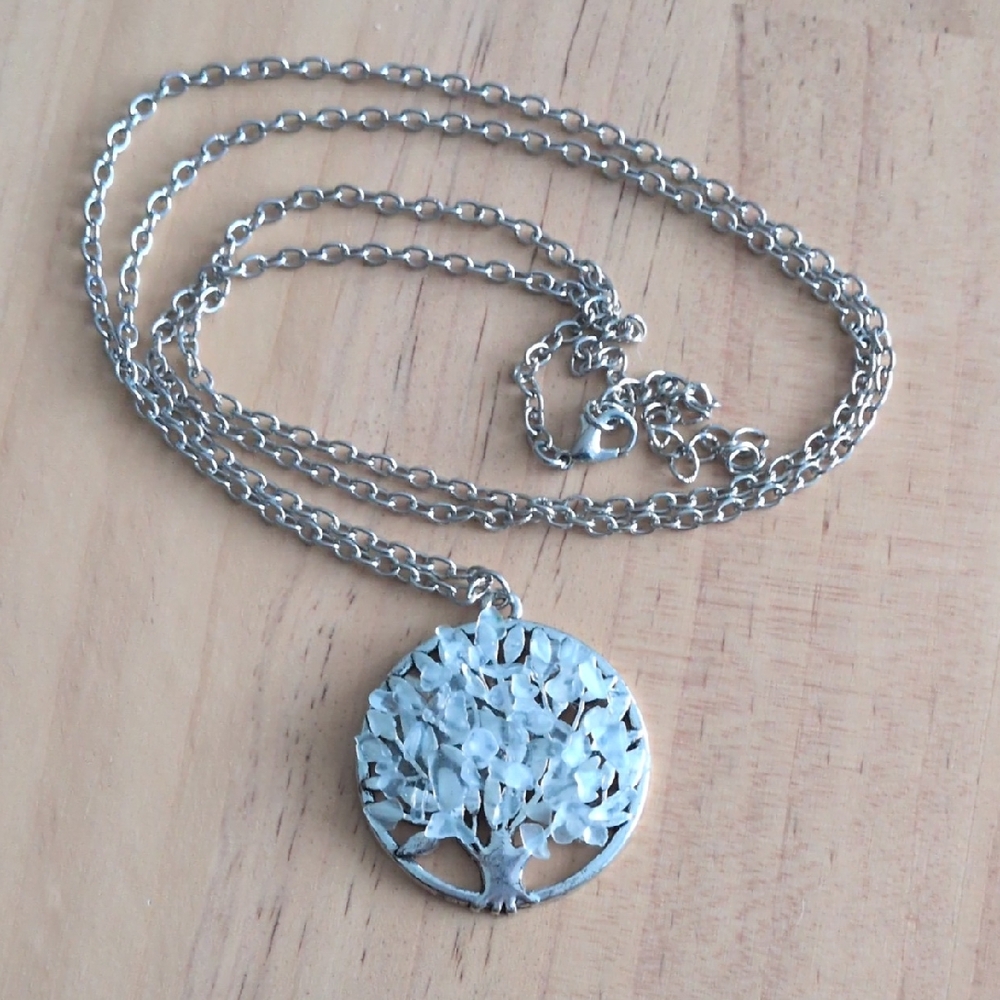 Silver Tree of Life Pendant Necklace
